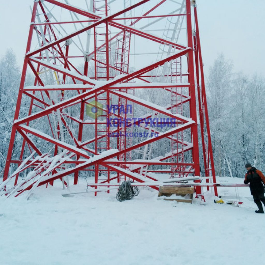 Ао связь. Изготовление башни связи. Менделеево башня связи. Вышка ат70. АО-70.